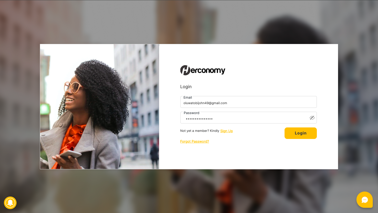 Herconomy Savings App